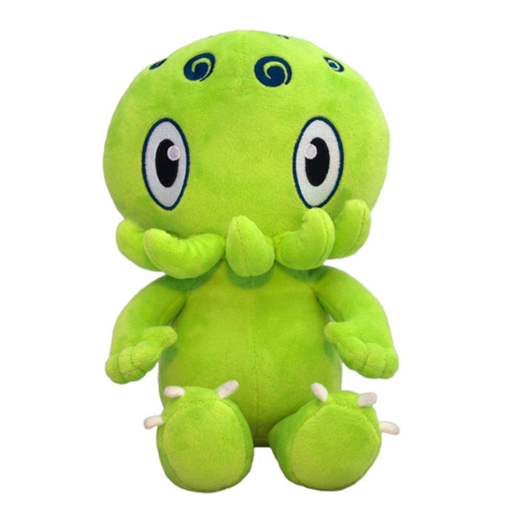 C is for Cthulhu Baby Plush Toy, Green, 6 Inches, Soft Plush Material