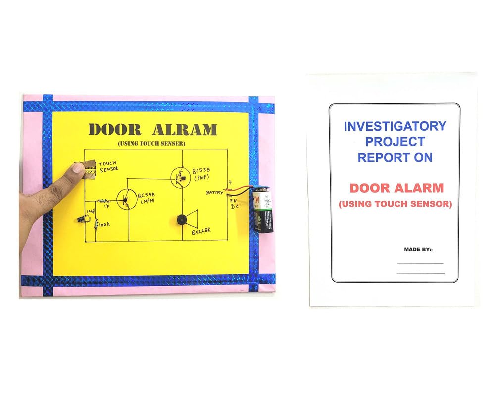 Ontex Electronics House Door Alarm Using Touch Sensor Physics Investigatory Project Model Engineering College & Science Teaching