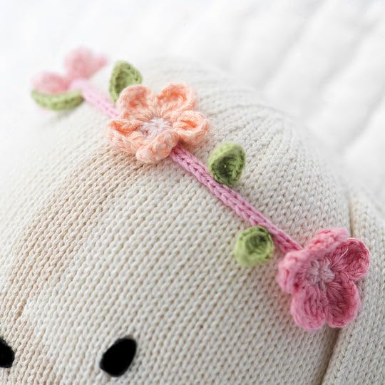 Cuddle + Kind Charlotte The Dog Little 13'' Hand-Knit Doll - 1 Doll = 10 Meals, Fair Trade, Heirloom Quality, Handcrafted In Per