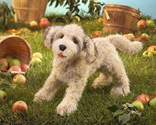 Folkmanis Labradoodle Hand Puppet, One Size, Multi, White
