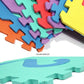 Hopscotch Playmat Foam Interlocking Puzzle Floor Mat - 10 Large Number Tiles (12' By 12' Square Blocks)