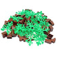 Large Trees City Building Block Compatible With Major Brand - Classic Bricks Pieces And Parts Toy Set 6.7Inch Height Botanical Forest Garden Plant Accessories (2Pcs)
