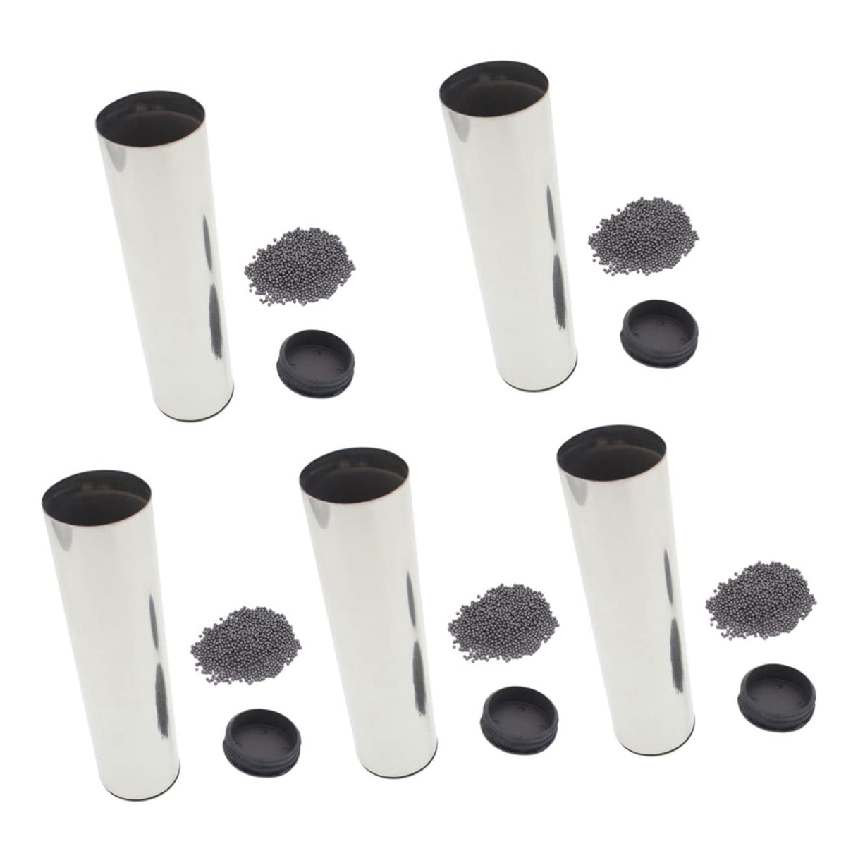 Excluzo 5Pcs Sandbox Baby Educational Toys Music Toys Kids Musical Instruments Mini Maracas Tube Cylinder Shaker Handheld Sand H