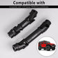GLOBACT Stainless Steel Center Drive Shaft for 1/18 RC Crawler TRX4M Upgrades Accessories (Black 2Pcs)