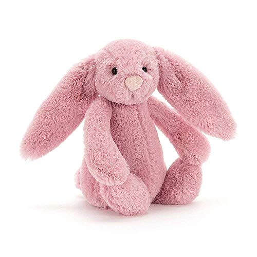 Jellycat Bashful Beige Bunny Stuffed Animal, Small, 7 Inches