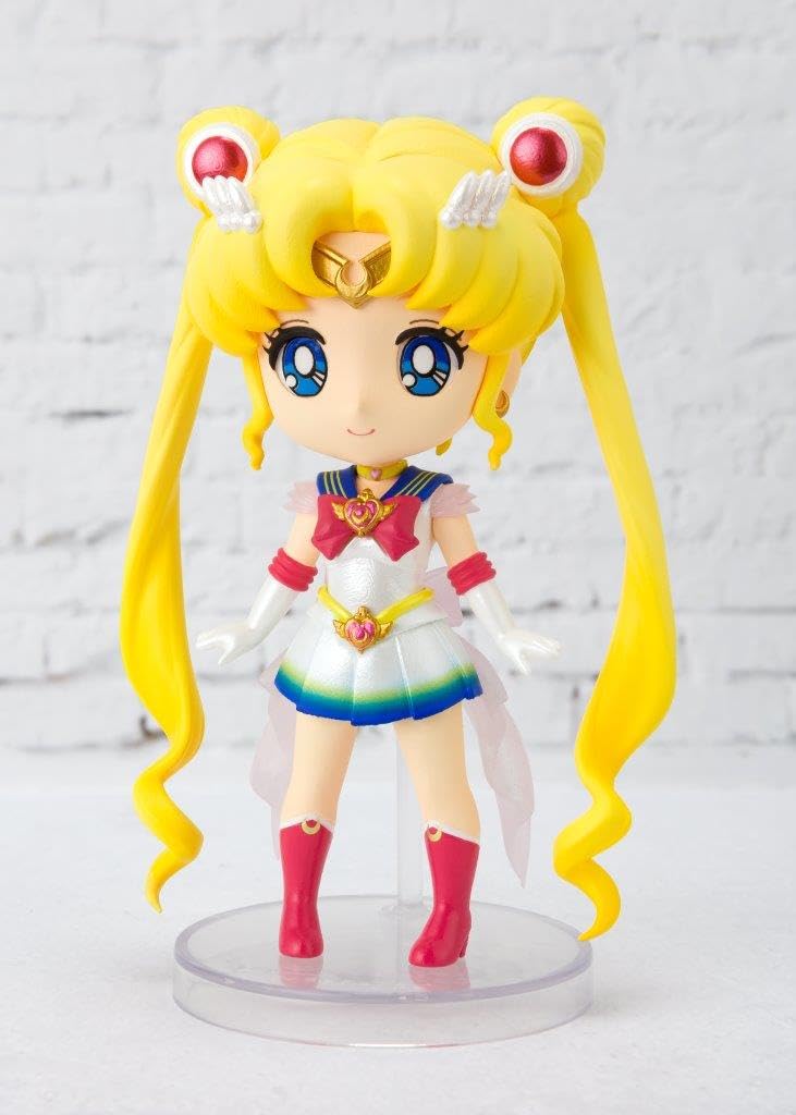 TAMASHII NATIONS - Pretty Guardian Sailor Moon Eternal - Super Sailor Moon - Eternal Edition, Bandai Spirits Figuarts mini Actio