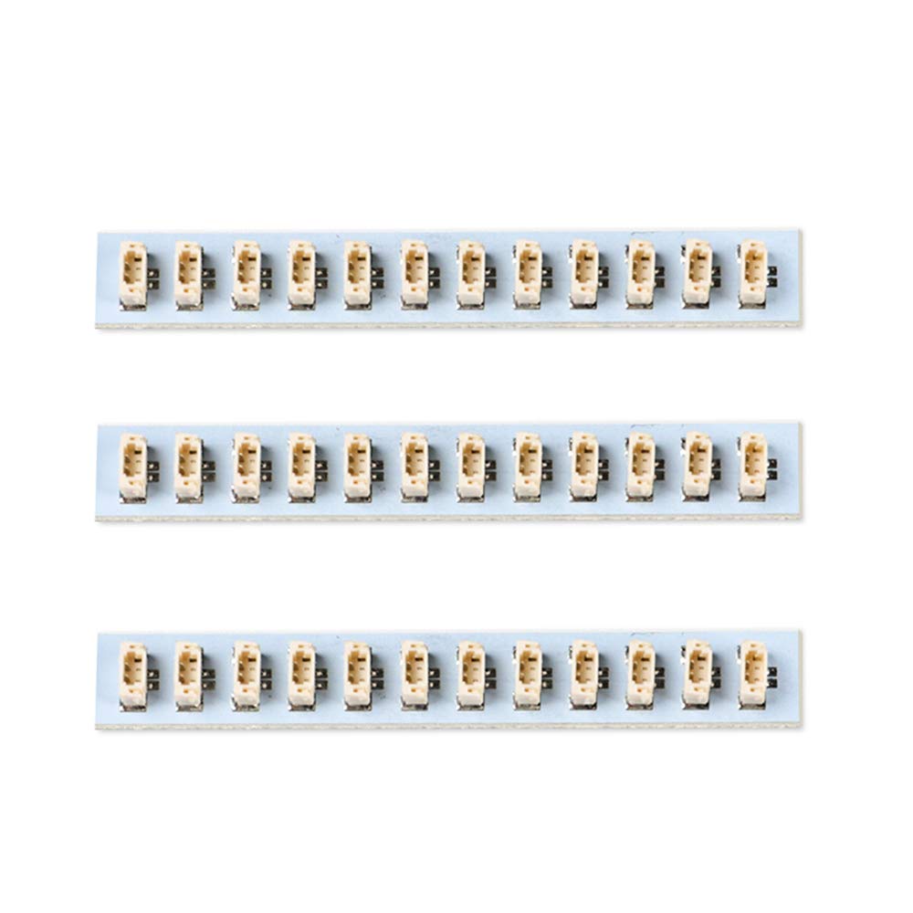 Briksmax 12-Port Expansion Boards For Diy Lego/Moc Lighting(3 Pack)