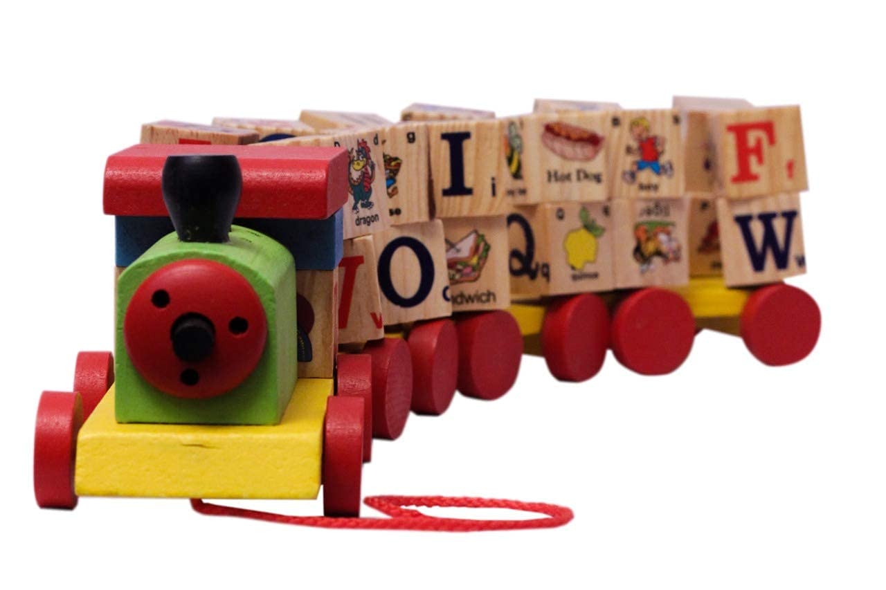 Shy Shy A To Z With Image Toy Train For Early Learning