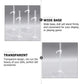 Exceart 24Pcs White Doll Stand Doll Support Rack Action Figure Display Rack For Window Doll Display Decoration Collection