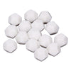 Keenso 30PCS D12 White Blank Dice,2.2CM Cubes Polyhedral Dice Kit for Entertainment Education