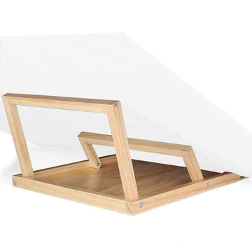 Lavievert Jigsaw Puzzle Easel Bracket, Wooden Puzzle Holder Stand With 2 Adjustable Tilt Angles For 1000 / 1500 Pieces Puzzle Bo