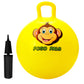 Flybar Hopper Ball For Kids - Bouncy Ball With Handle, Durable Bouncy Balls, Kangaroo Ball, Exercise Ball, Indoor And Outdoor Toy, Pump Included, Toddler Toys For Boys And Girls, Ages 5 And Up (Mnk M)