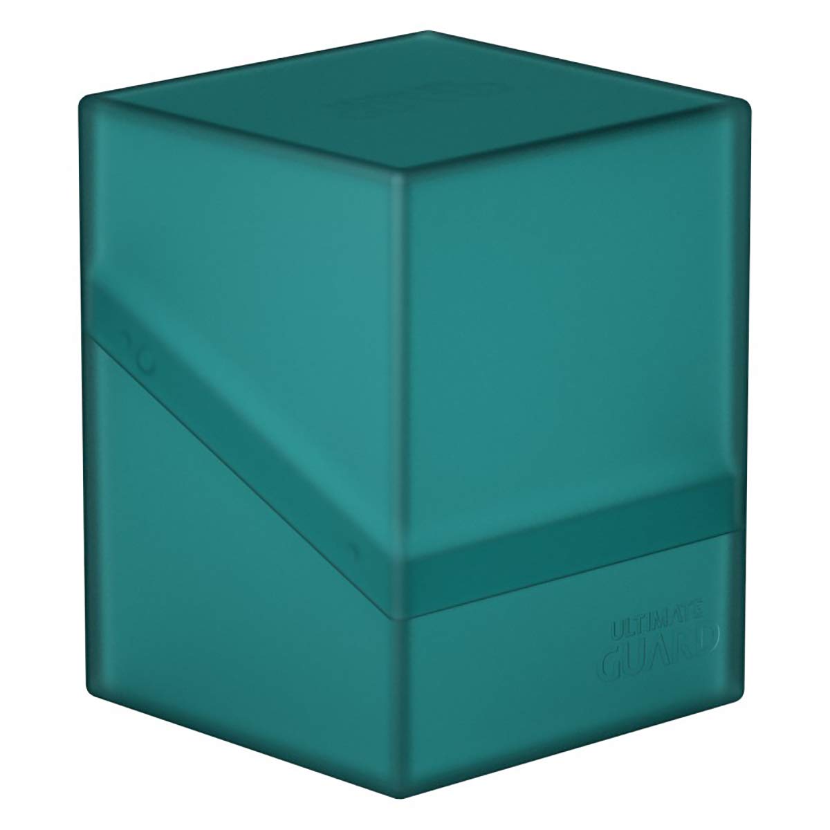 Ultimate Guard Boulder 100+ Classic, Deck Case For 100 Double-Sleeved Tcg Cards, Malachite, Secure & Durable Storage For Trading Card Games, Soft-Touch Finish