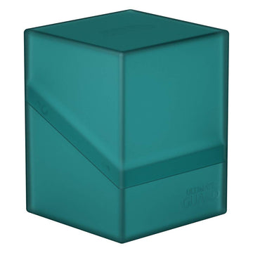 Ultimate Guard Boulder 100+ Classic, Deck Case For 100 Double-Sleeved Tcg Cards, Malachite, Secure & Durable Storage For Trading Card Games, Soft-Touch Finish
