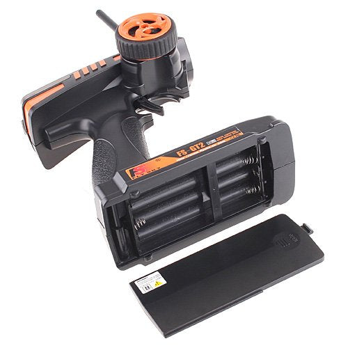 Flysky FS-GT2 RC Transmitter with FS-GR3E Receiver, 2.4GHz 2 Channel Digital Radio Controler and Receiver for RC Car Boat
