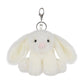 Apricot Lamb Cute Toys Plush Cream Bunny Rabbit Stuffed Animal Soft Keychain For Kids Bag, Purse, Backpack, Handbag (6 Inches)