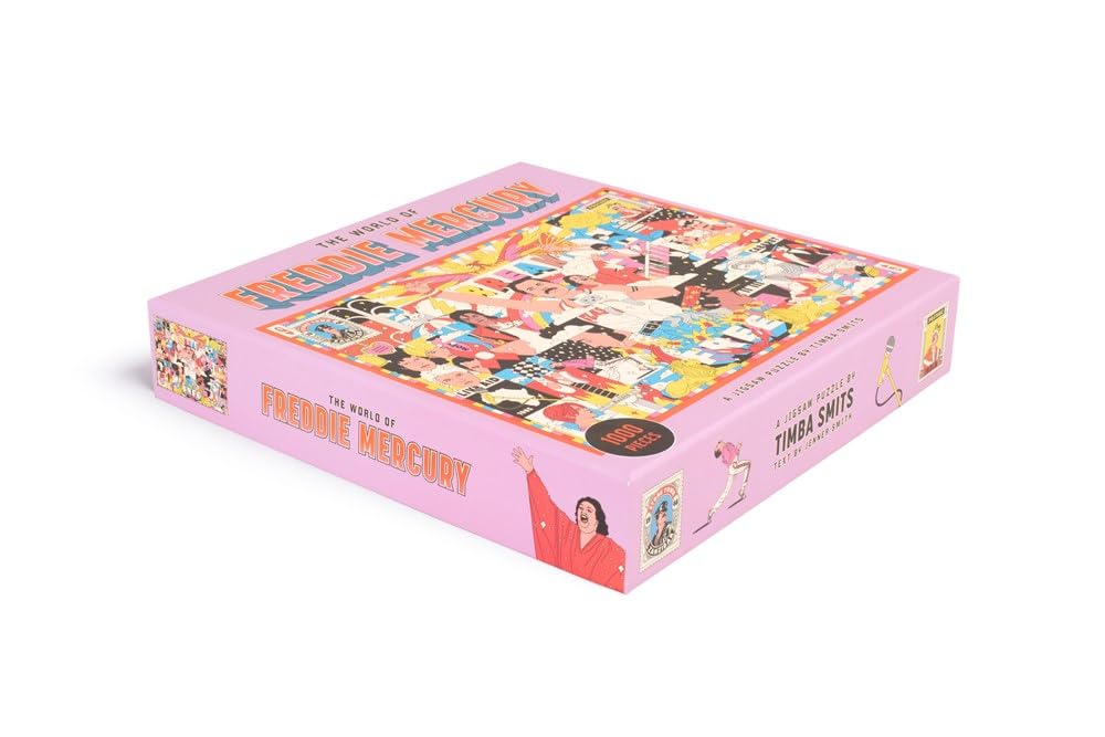 Laurence King The World Of Freddie Mercury 1000 Piece Puzzle