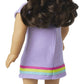 American Girl Truly Me 18-Inch Doll Show Your Sporty Side Outfit With Printed T-Shirt Dress And Sneakers, For Ages 6+