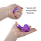 Artcreativity Squeezy Narwhals, Set Of 4, Scented Slow Rising Stress Relief Toys For Kids, Squeezable Narwhale Birthday Party Fa