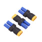 OliRC 3pcs Male XT60 to Female EC5 Losi Connector Adapter for Turnigy 8ight SCT LiPo(C77-3)