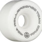 Rollerbones Team Logo 57Mm 98A White Recreational Roller Skate Wheels 8 Pk