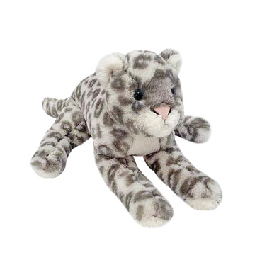 Mon Ami Lucy The Leopard Stuffed Animal 15   , Plush Snow Leopard, Use As Toy Or Nursery Room D  Cor, Wild Animals, Gift For Kid