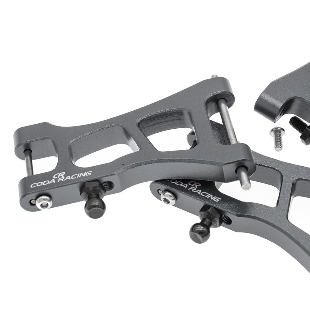 CODA Racing 4-Pack Alloy Front&Rear Suspension Arms for Traxxas 1/18 LaTrax Teton Desert Prerunner SST -Replaces Part 7630