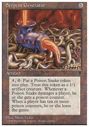 Magic The Gathering - Serpent Generator - Chronicles