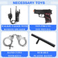 Udekit Police Cosutme For Kids, Police Officer Costume Uniform Set With Accessories For Kids Boys Girls Halloween Cosplay Party