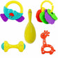 PRIMEFAIR Rattles for New Born Baby Toys Set for Toddler, Babies Infants & Children Sound and Light Toys (Pack of 2) (JHUNRATLE