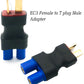 FLY RC 4 Pcs T Male Plug to EC3 Female Connector Plug Adapter for RC Lipo Battery