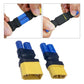 BABUVYA EC5 to XT90 Adapter,XT90 to EC5 Connector Without Wires RC LiPo Battery Connectors (EC5 to XT90 Male & Female Adapter)