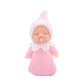 Wuleeuper Sleeping Elf Doll With Pacifier | Christmas Miniature Elf Doll Toys | New Year Holiday Decoration Party Gift (Pink)