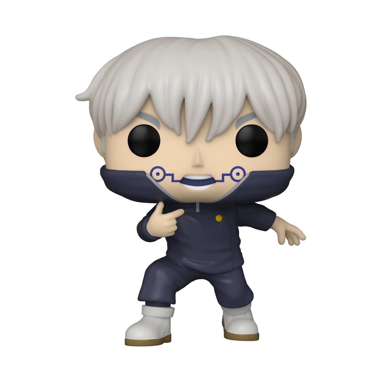 Funko POP! Animation: JJK Toge Inumaki Collectable Vinyl Figure - 1/6 Rare Chase Variant - Multicolor - Model 72047 - Official Merchandise