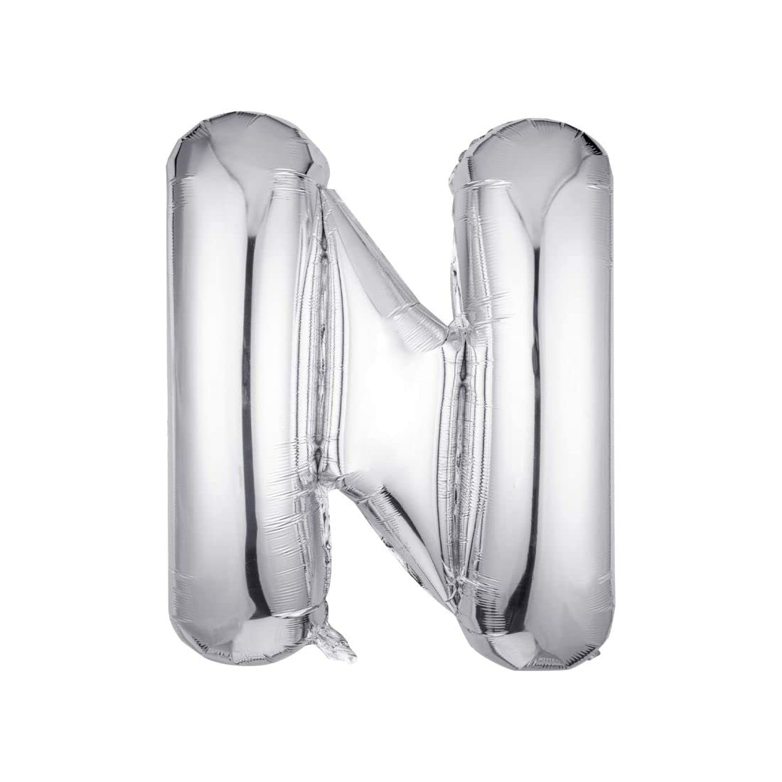 JUST PARTY Silver Letters Alphabets Foil Balloons for Birthday/Anniversary/Bachelorette/Wedding/Farewell & Other Ocassions, Make