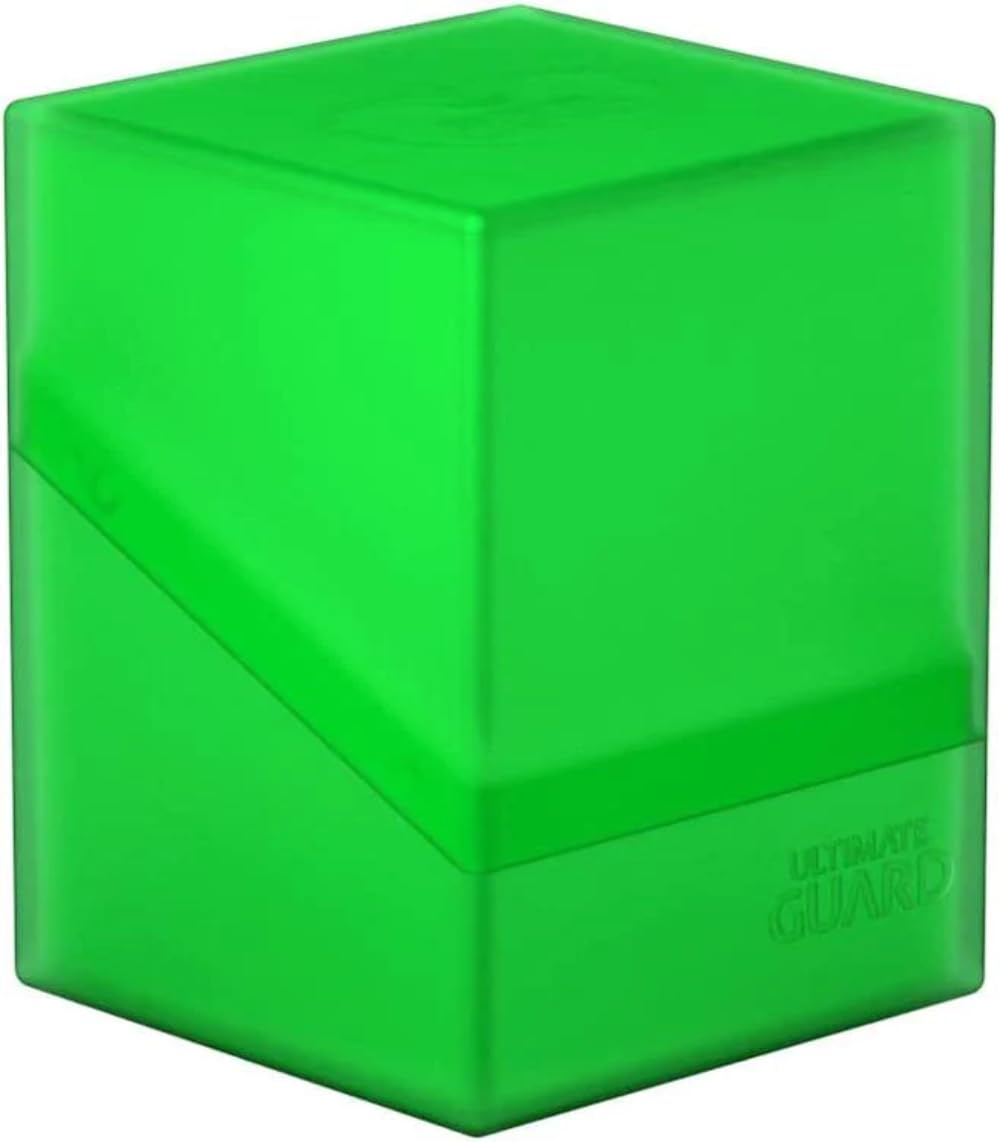 Ultimate Guard Boulder 100+ Classic, Deck Case For 100 Double-Sleeved Tcg Cards, Emerald, Secure & Durable Storage For Trading Card Games, Soft-Touch Finish