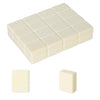 GUSTARIA 32 Pcs Blank Mahjong Tiles Set - 1.2" Ivory Plastic Tiles for American Mahjong, Ideal for Replacing Lost Tiles