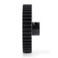 BRKRC Steel M1 Pinion Gear 34T-45T 5mm Shaft Motor Gears for 1/8 1/10 RC Brushless Brush Motor Electric Car/Truck Part (37T)