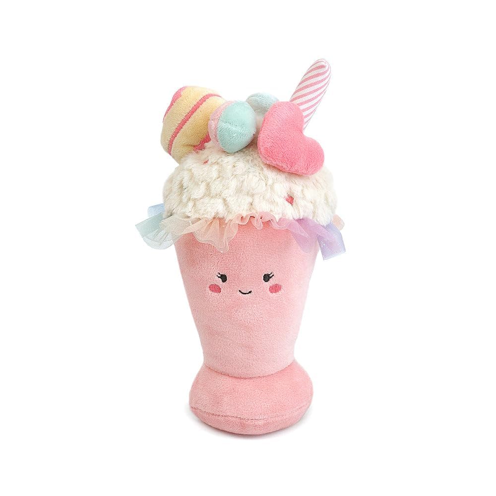 Mon Ami Sweet Treat Milkshake Stuffed Toy – 8”, Super Soft Food Plush, Collectible Stuffed Plush, For Kids