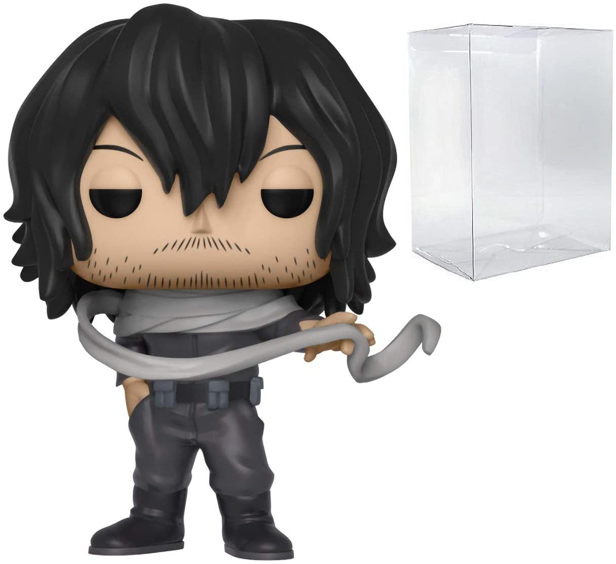 Funko Pop My Hero Academia - Shota Aizawa Pop! Vinyl Figure (Bundled With Compatible Pop Box Protector Case), Multicolor, 3.75 Inches