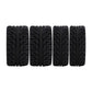 Abendor 4Pcs 1/28 Rc Drift Car Tires, [2N+2W] High Grip Tires Simulated Tire Tread Racing Tyre for 1/28 Mosquito Cart Mini-Z MR0