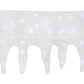 Kovot Led Snow Mantle & Buffet Cover | Icicle Mantle Cover Holiday Decor