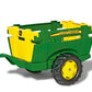 Rolly Toys John Deere Farm Trailer With Detachable Sides For Pedal Tractor, Youth Ages 3+