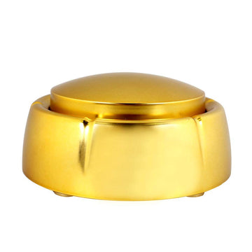 NESIGHTION Talking Buttons, Golden Voice Recorder Button, 30 Sec Sound Recording, Fun Office Gift, 3.5x3.5x1.58 IN