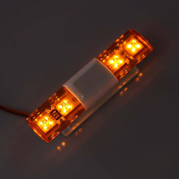 LAFEINA Multi-Function LED Police Flash Light Lamp for 1/10 1/8 RC HSP Traxxas Tamiya CC01 RC4WD D90 Axial SCX10 Model Car