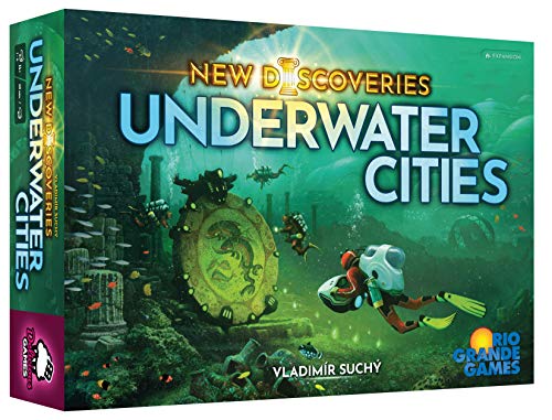 Rio Grande Games Underwater Cities: New Discoveries Expansion - Cardstock, Model RIO587