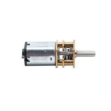 Augiimor 2PCS DC 6V 200RPM Speed Reduction Motor N20 3mm Shaft Mini Metal Gearwheel Gear Motor with Full Metal Gearbox Micro Mot