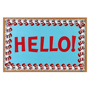 Dr Seuss 7In Punch Out Letters Red