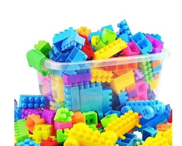 Sujani 60 Pcs Building Toys Set | Educational Plastic Construction Blocks For Kids