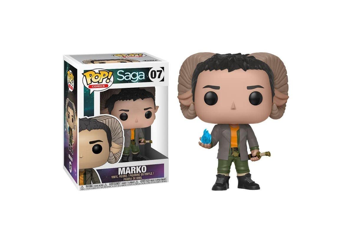 Funko Pop! Comics: Saga - Marko with decorative replica blade Collectible Figure